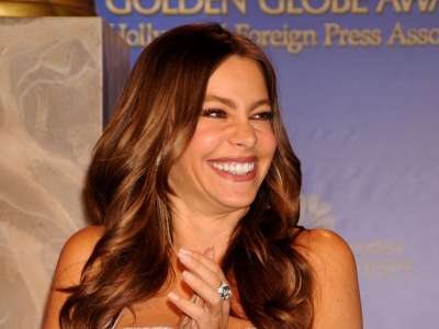 Sofia Vergara At Golden Globe Awards