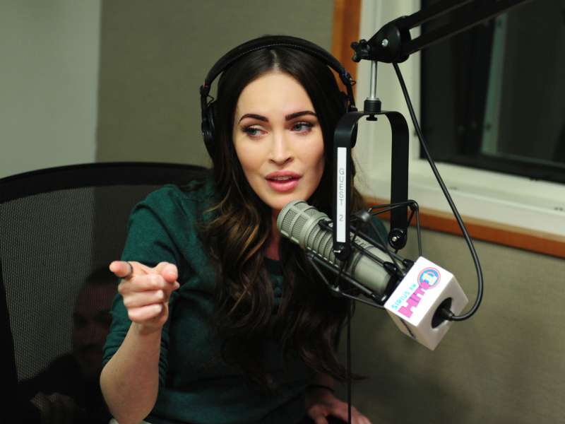 Megan Fox Visits SiriusXM Radio In NY Wallpaper