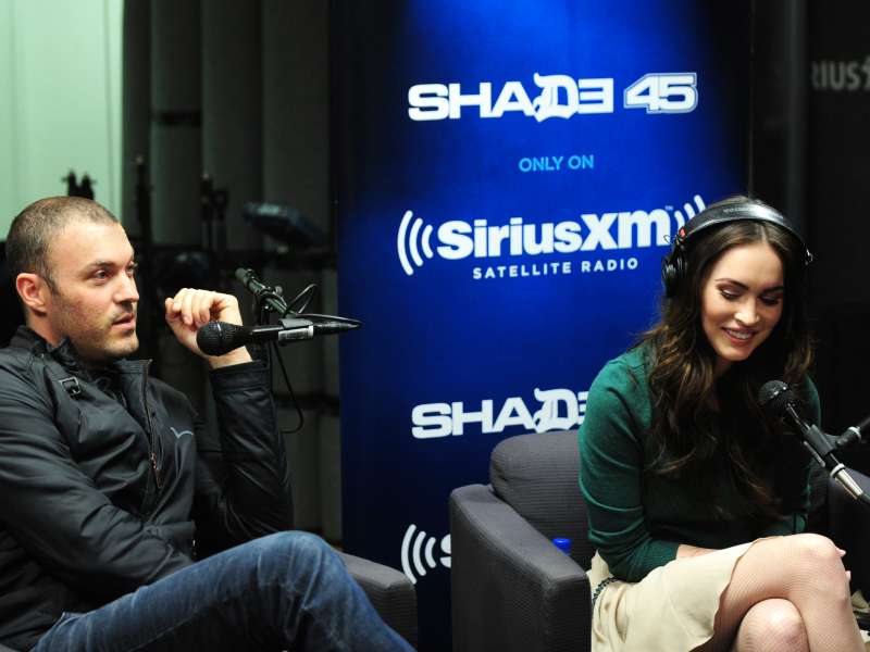 Megan Fox Visits SiriusXM Radio In NY Wallpaper