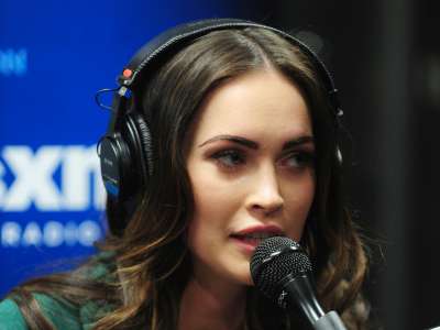 Megan Fox Visits SiriusXM Radio In NY