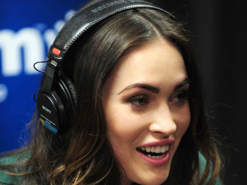 Megan Fox Visits SiriusXM Radio In NY Wallpaper