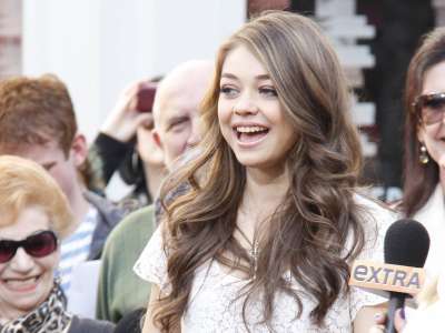 Sarah Hyland At The Grove In LA