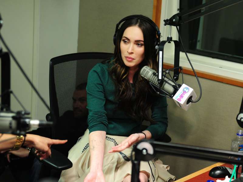 Megan Fox Visits SiriusXM Radio In NY Wallpaper