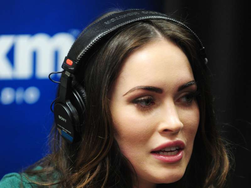 Megan Fox Visits SiriusXM Radio In NY Wallpaper