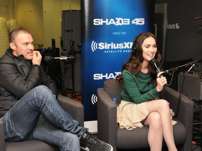 Megan Fox Visits SiriusXM Radio In NY Wallpaper