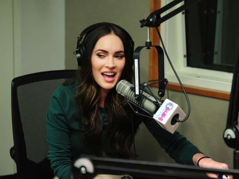 Megan Fox Visits SiriusXM Radio In NY Wallpaper