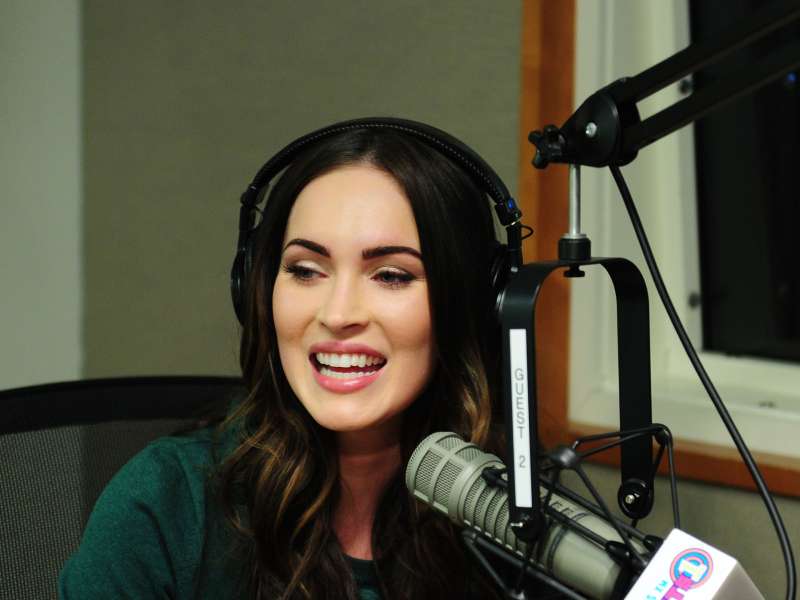 Megan Fox Visits SiriusXM Radio In NY Wallpaper