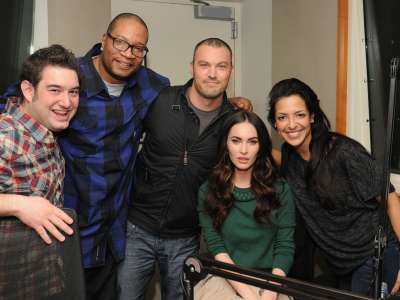 Megan Fox Visits SiriusXM Radio In NY