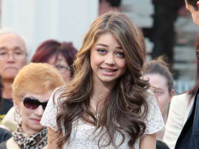 Sarah Hyland At The Grove In LA