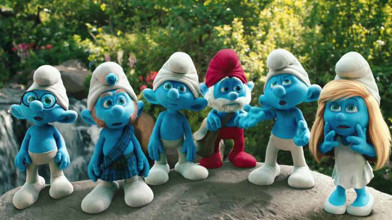 The Smurfs Movie Wallpaper