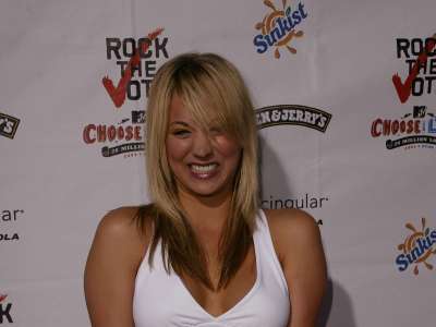 Kaley Cuoco Rock The Vote National Bus Tour Concert In Hollywood