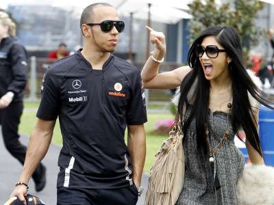 Nicole Scherzinger On Australian Gp