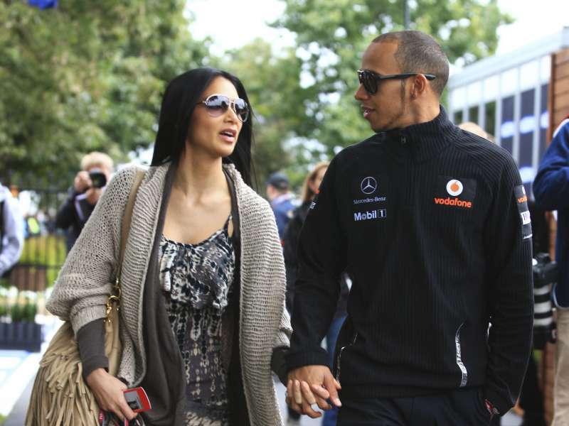 Nicole Scherzinger On Australian Gp Wallpaper