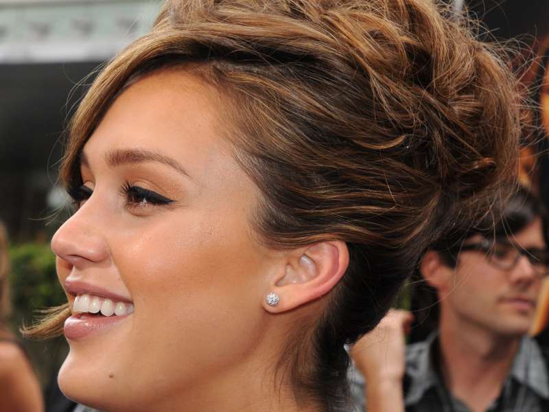 Jessica Alba On Spy Kids Premiere Wallpaper