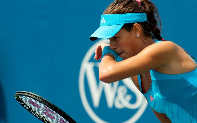 Ana Ivanovic WS Open Tennis Wallpaper