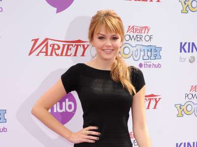 Aimee Teegarden At Paramount Studios