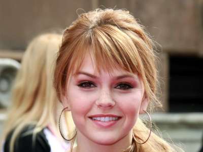 Aimee Teegarden At Paramount Studios