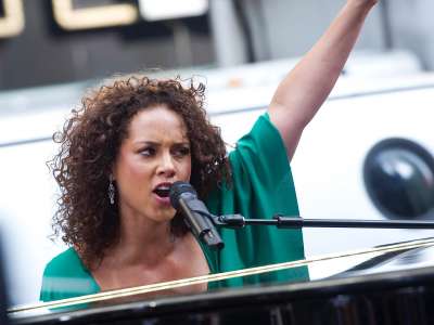 Alicia Keys At ABC Good Morning America