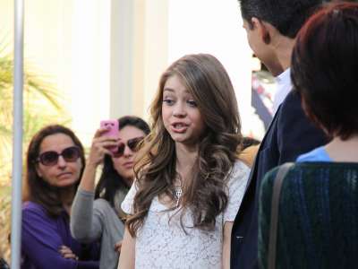 Sarah Hyland At The Grove In LA