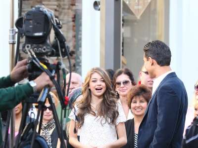 Sarah Hyland At The Grove In LA