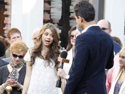 Sarah Hyland At The Grove In LA