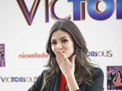 Victoria Justice In Madrid