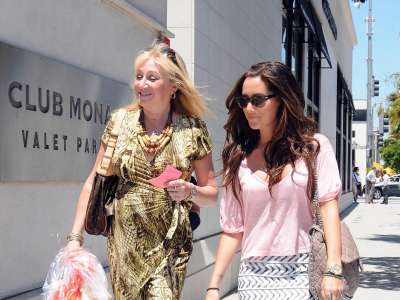 Ashley Tisdale Shoping In Beverly Hills