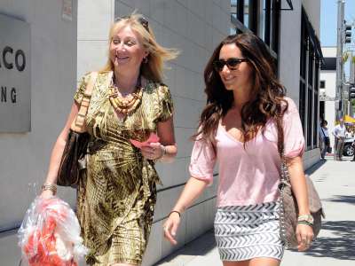 Ashley Tisdale Shoping In Beverly Hills